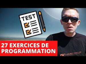 27 exercices de programmation